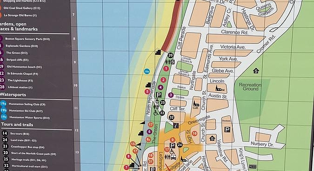 Hunstanton - Menschen am Meer